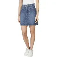 Pepe Jeans pour femme. PL90112444F0 Minijupe Rise bleu (S), Casuel, Coton, Denim