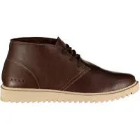 Reef pour homme. CJ6711 Chaussures Leucadian en cuir marron (42.5), Plat, Lacets, Casuel