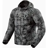 REV'IT! Flare 3 H2o Hoodie Jacket Gris 3XL Homme