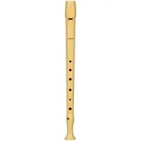 Hohner Resin C Soprano Recorder German Fingering Ivory Ral 1013