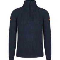 Normani Pull-over 'Höntrup' bleu foncé / jaune / rouge / noir