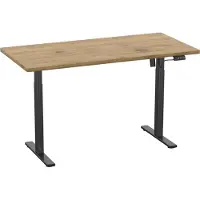 VCM Bureau réglable en hauteur | réglable en hauteur électrique stpless 71-120 cm | Computerisch Dimensions 110x80 | Table de bureau Lona