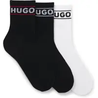 HUGO Lot de trois paires de chaussettes à logo