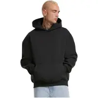 Build Your Brand Ultra Heavy Hoodie Noir 5XL Homme