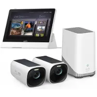 Eufy Telecamere Esterne eufyCam 3 con HomeBase 3 e Display Intelligente