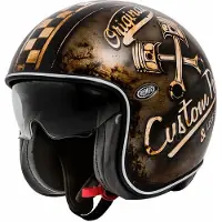 Premier Helmets Classic Open Face Helmet Marron L
