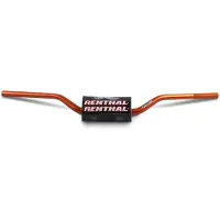 Renthal 604 Rc/honda Crf 04-18/kawasaki Kx&kxf 06-20 Fatbar Handlebar Orange 28.6 mm / 804 mm