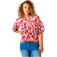 Garcia Chemise à Manches 3/4 C50237