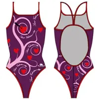 Turbo Maillot De Bain à Fines Bretelles Saint Valentine 09