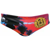 Turbo San Diego Pro Resist Swimming Brief Rouge,Noir 9-10 Years Garçon