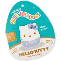 Squishmallows Hello Kitty W21 Embossed Bows 20 Cm Teddy Multicolore Enfants