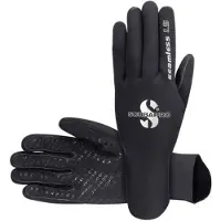 SCUBAPRO Seam Less 1.5 Mm Gloves Noir S