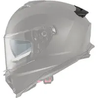 Premier Helmets Typhoon Helmet Rear Spoiler Noir