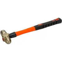 Bahco Marteau Boule Anti-étincelles Avec Tête En Bronze Et Aluminium Et Manche En Fibre De Verre 910g
