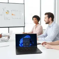 Lenovo ThinkPad E14 Gen 7 AMD Processeur AMD Ryzen 5 230 3,50 GHz jusqu?à 4,90 GHz, Windows 11 Professionnel 64, 256 Go SSD M.2 2242 PCIe Gen4 TLC Opal - 21T0CTO1WWBE5