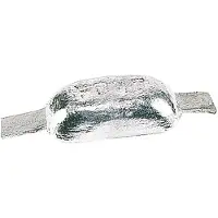 Talamex Magnesium Anode Argenté 390 x 90 mm