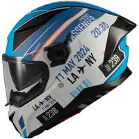 Axxis Panther Sv Passenger Full Face Helmet Bleu L