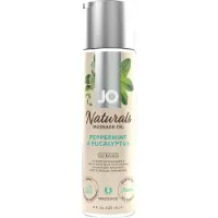 Jo NATURALS PEPPERMINT & EUCALYPTUS huile de massage 120 ml