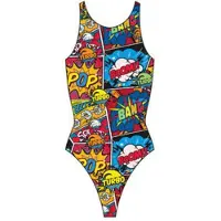 Turbo Comic Boom Swimsuit Multicolore 5XL Femme