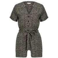 Deeluxe Asuka Short Sleeve Romper Noir 38 Femme