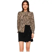 Vero Moda Uma Long Sleeve Shirt Marron L Femme