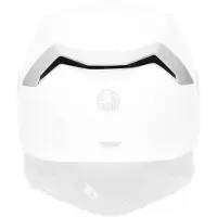 AGV K7 Helmet Rear Spoiler Clair