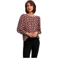 Vero Moda Ulja Long Sleeve Blouse Rouge S Femme