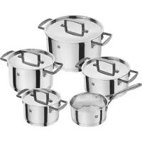Zwilling Ensemble De Casseroles Bellasera Ensemble De 3 Casseroles Et Ustensiles De Cuisine 5 Unités