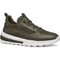 Geox Spherica Actif Chaussures de sport Vert,Marron EU 43 Homme Vert,Marron EU 43
