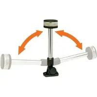 Seachoice Fold Down Led All Round Light Noir,Argenté 230 mm