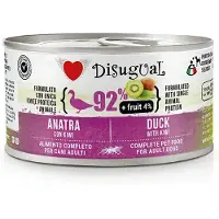 Disugual Nourriture Humide Pour Chiens Aux Fruits Canard Et Kiwi 12x150g