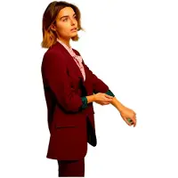 & Me Nancy Blazer Rouge 38 Femme