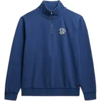 Superdry Sweat-shirt bleu denim / blanc cassé