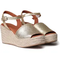 Toni pons Tamara Esparto Wedge Sandals Doré EU 40 Femme