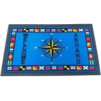 Goldenship Welcome Carpet Bleu