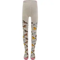 Ewers Collant beige / marron / jaune / noir