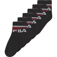 FILA Chaussettes gris / rouge / noir