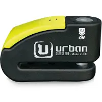 Urban Security 999 Alarm Disc Lock Argenté