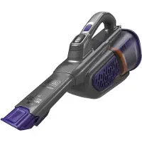 Black & Decker BHHV520BF Aspirateur à main Noir, Bleu, Argent Sans sac