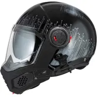 Nzi Minimod Duo Meta Modular Helmet Noir M