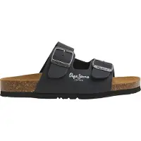 Pepe Jeans Bio Double Kansas Sandals Noir EU 33 Garçon