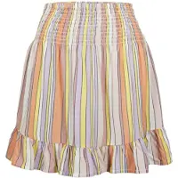 O'Neill Lilia Smocked Skirt Orange M Femme