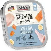 Mac'S 16 x 100 g pour chat - saumon, poulet