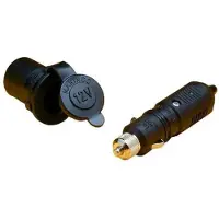 Marinco Sealink Deluxe Plug Noir 12V