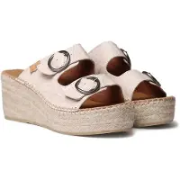 Toni pons Idoia Esparto Wedge Sandals Beige EU 41 Femme