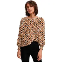 Vero Moda Ulja Long Sleeve Blouse Marron S Femme