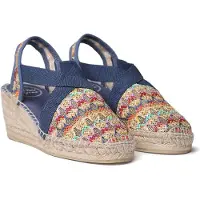 Toni pons Terra-tt Wedge Espadrilles Bleu EU 35 Femme