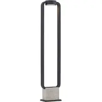 LUCANDE - Belna Luminaire de Jardin H100 Grey/Graphite