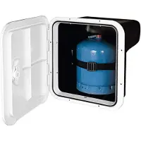 Nuova Rade Top Line Container Interrupted Gasket Box Blanc For Gas Bottle 3 kg 356 x 397 mm