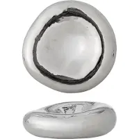 Bloomingville Shine-stoneware Decoration Bowl Argenté